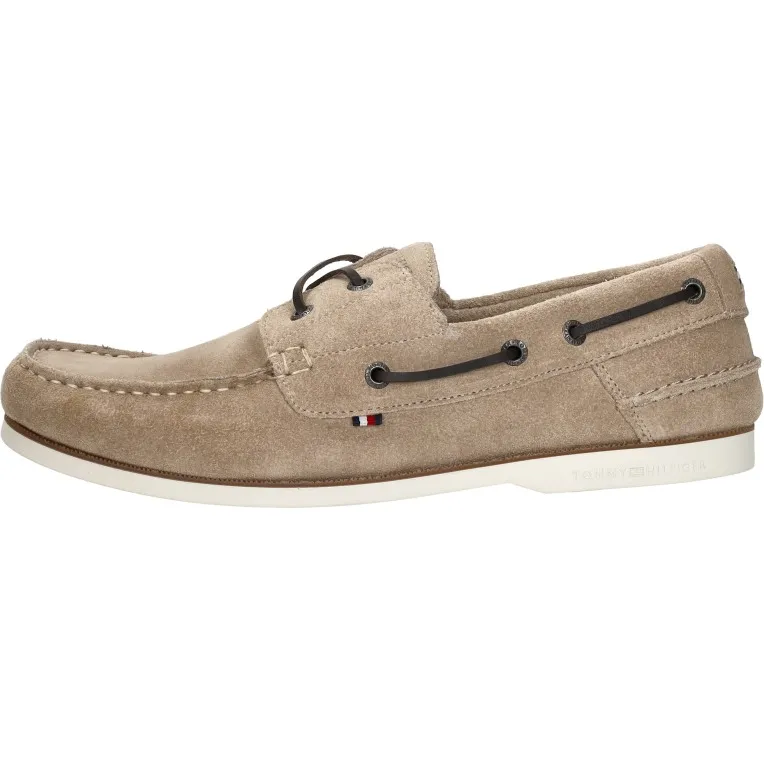 Tommy Hilfiger suède bootschoenen beige, foto 2