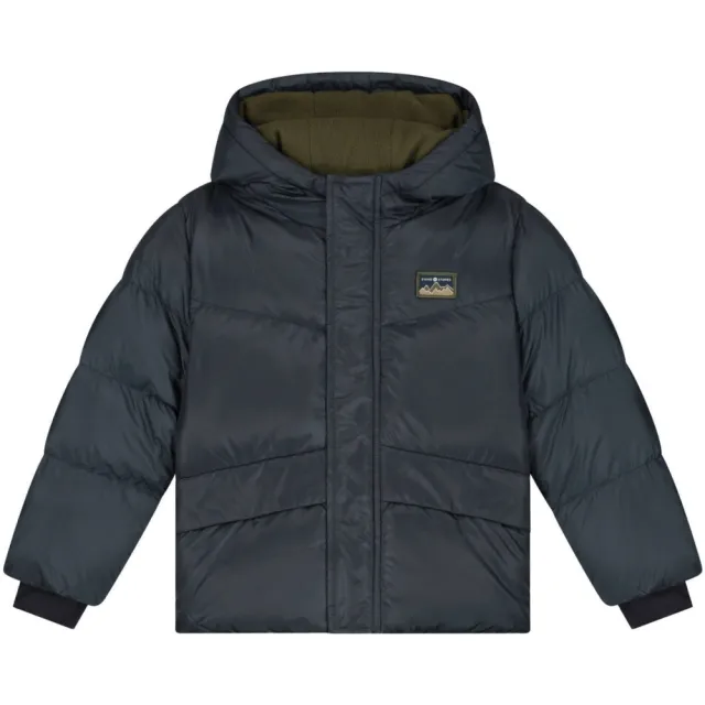 Stains&Stories pufferjas donkerblauw