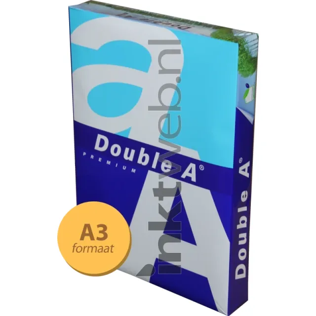 Double A Premium A3 papier 1 pak (80 grams) wit (Origineel)