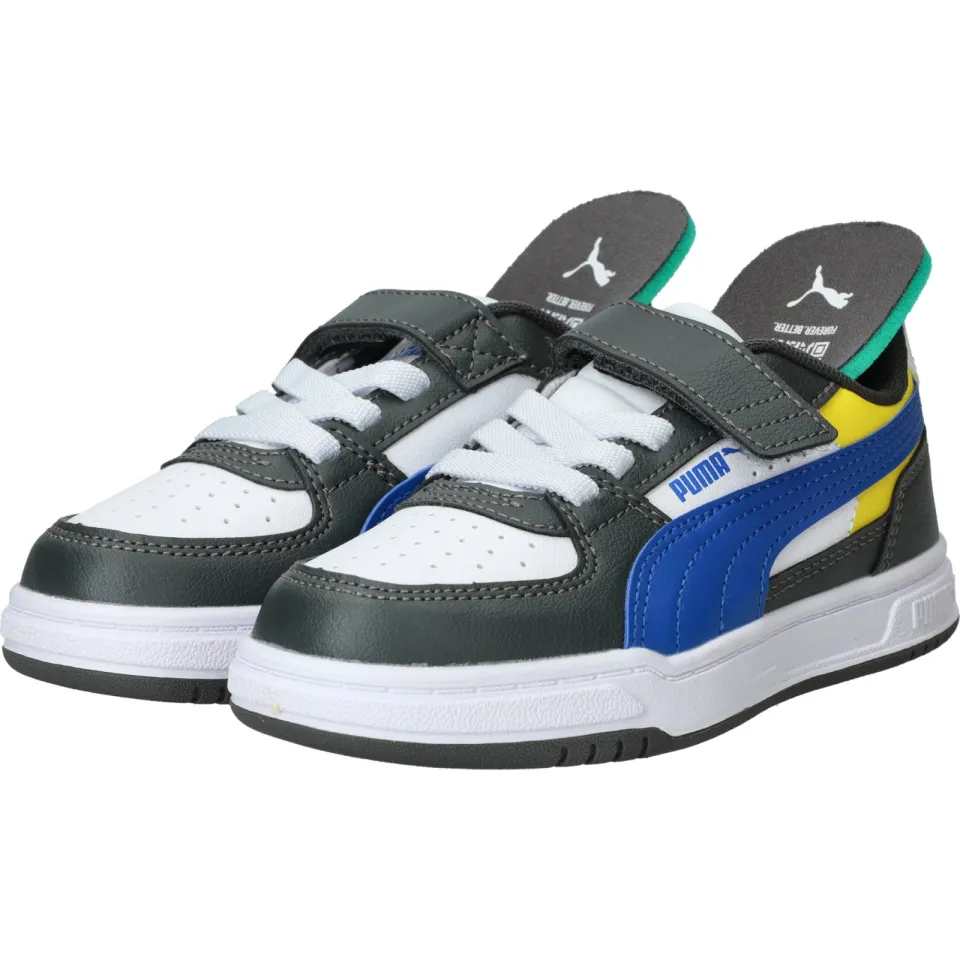 Puma Caven III Block sneakers grijs/kobaltblauw/wit, foto 7