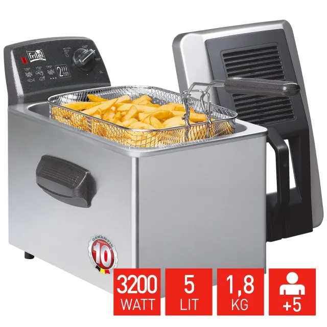 Fritel TURBO SF 4571 Friteuse Grijs