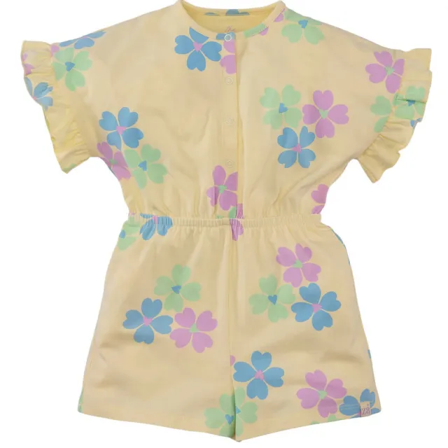Z8 mini playsuit Veda lichtgeel/lila/blauw, foto 2