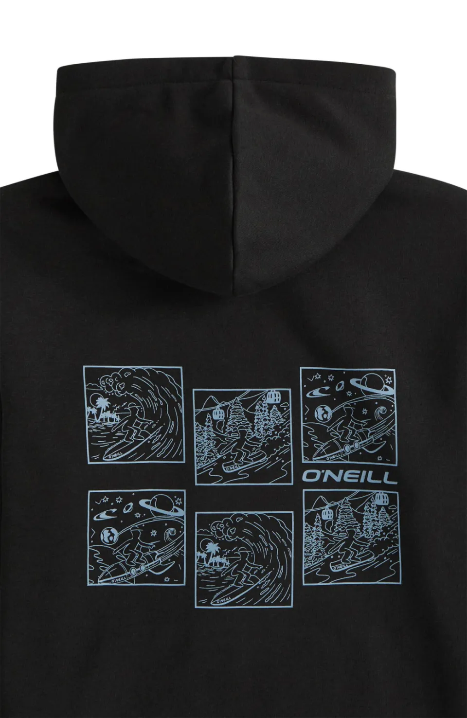 O'Neill hoodie met backprint - zwart, foto 7