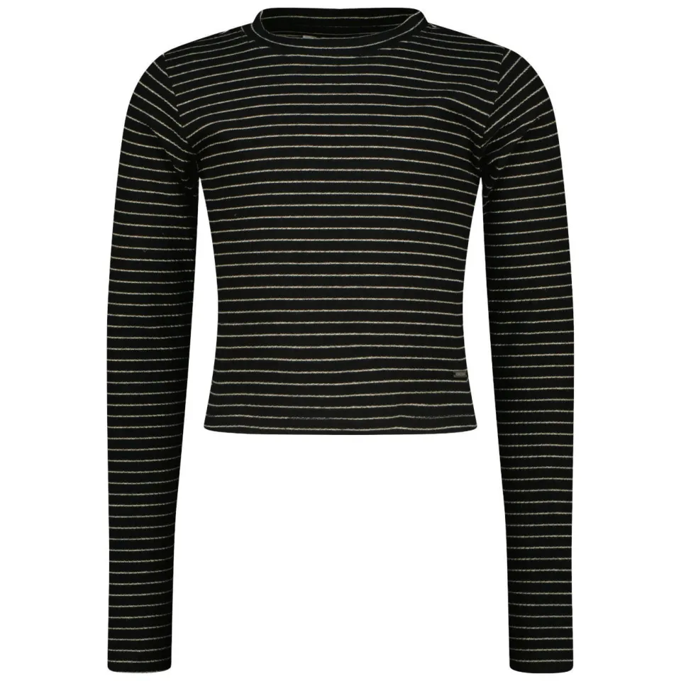 Raizzed Tera gestreepte longsleeve zwart, foto 2