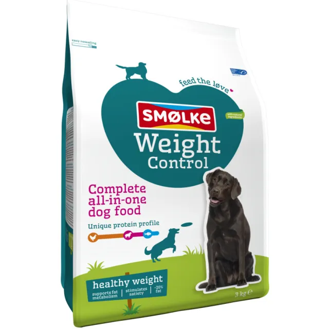 Smolke hondenvoer Weight Control 3 kg