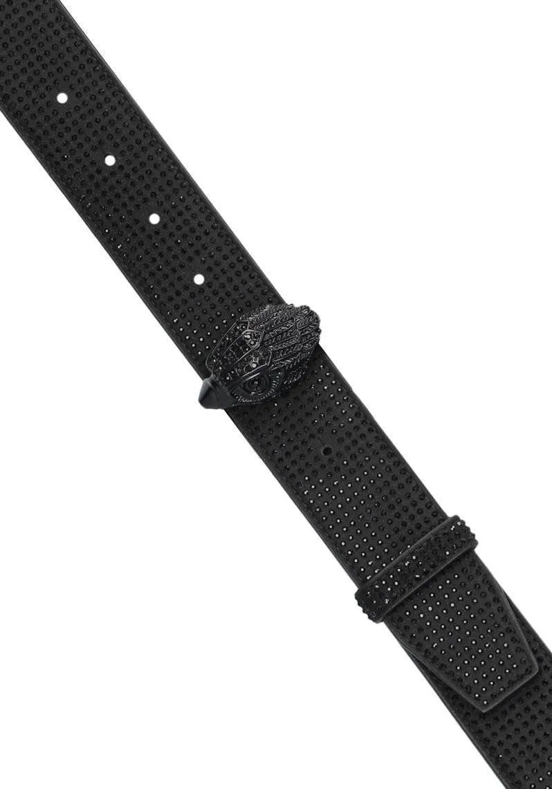 Kurt Geiger Kensington Gem riem zwart, foto 2