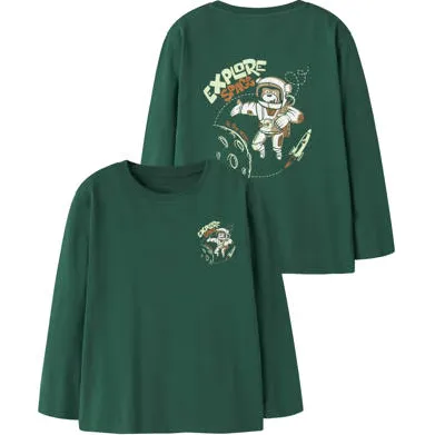 NAME IT longsleeve groen, foto 3