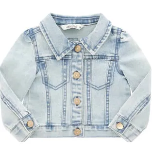 Le Chic spijkerjas zomer light blue denim