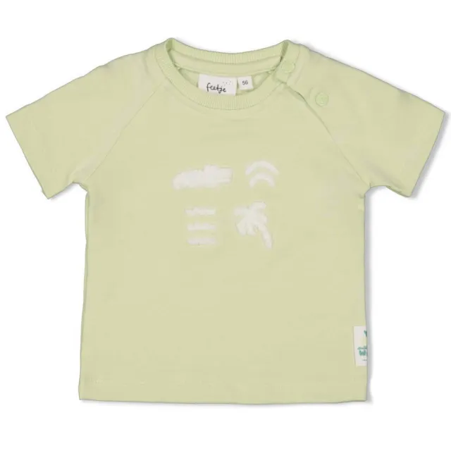 Feetje You Croc my World t-shirt limegroen