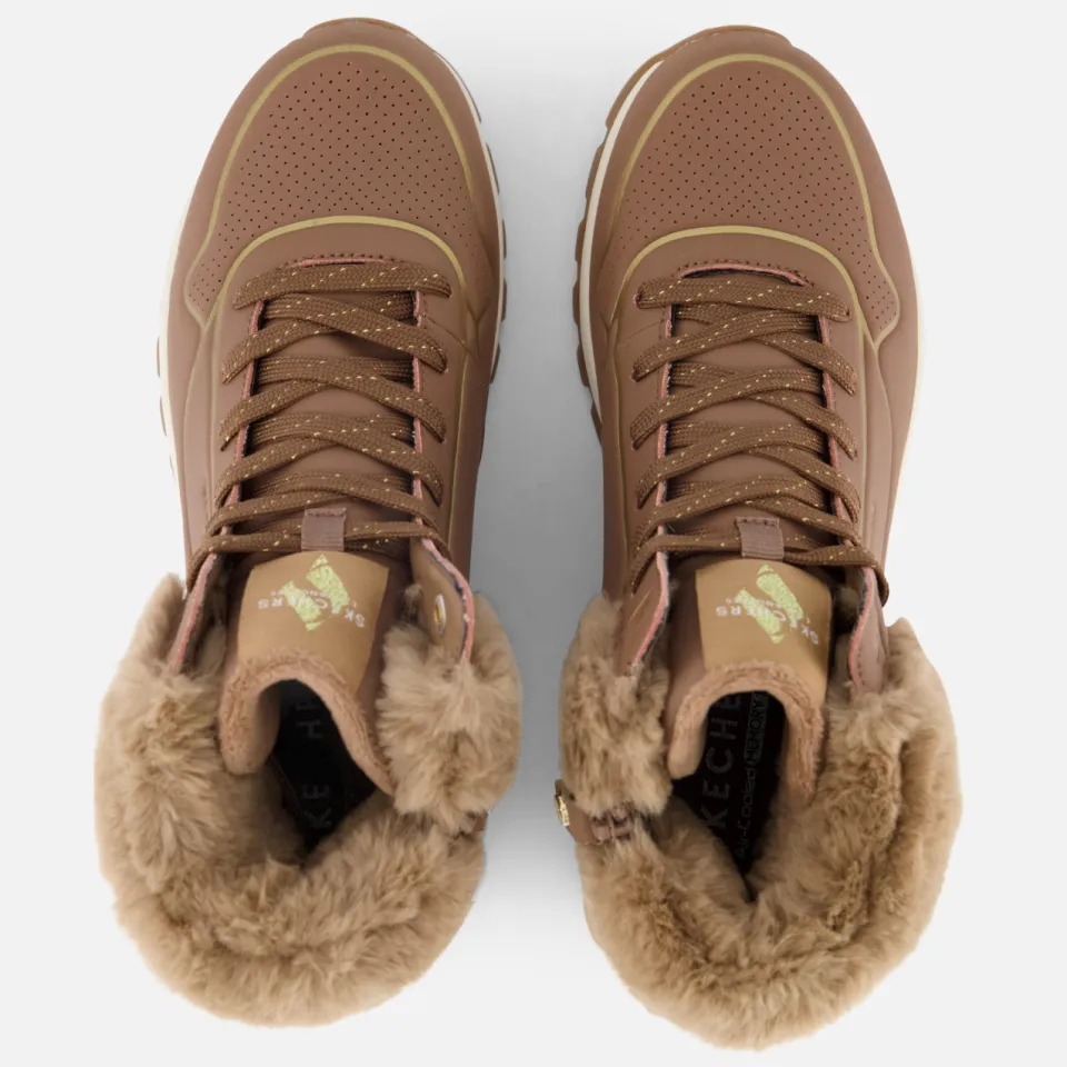 Skechers Uno Rugged Shimmer veterboots taupe, foto 5