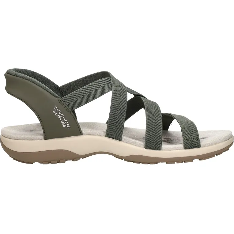 Skechers Reggae Slim sandalen groen