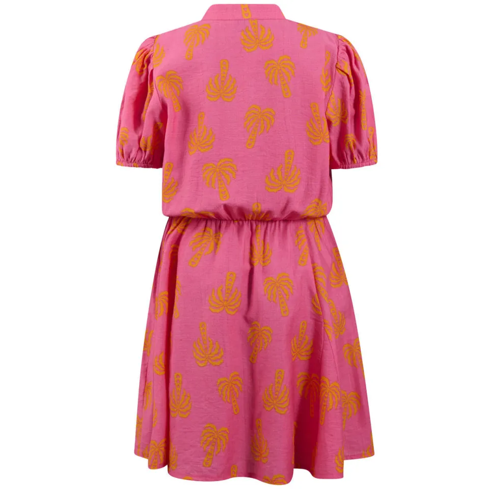 Shoeby Palm Wave blousejurk roze, foto 3