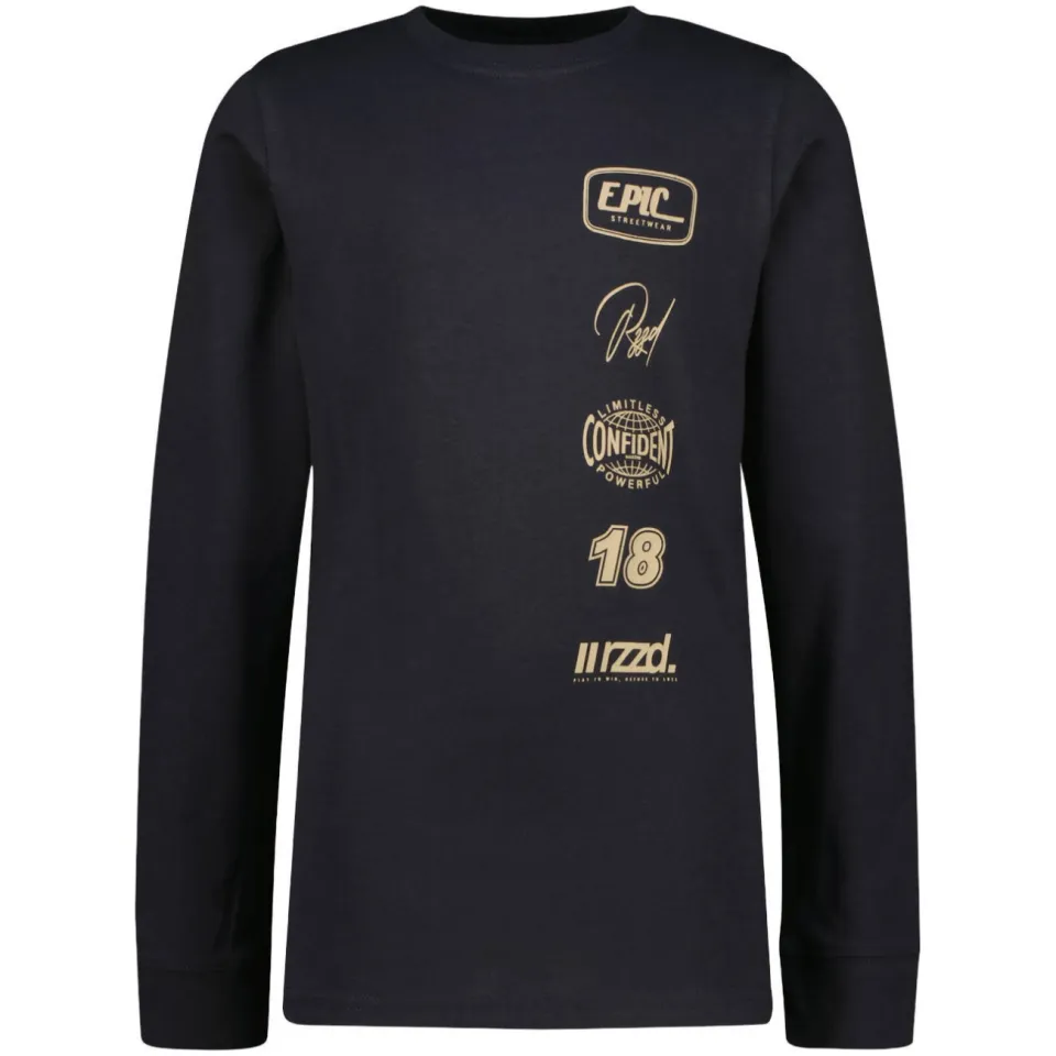 Raizzed Vepic longsleeve donkerblauw, foto 3