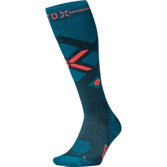 STOX Energy Socks skisokken blauw