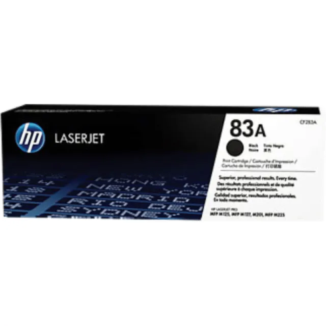 Hp CF283A 83A Toner Zwart, 1.5k Zwart - HP 83A