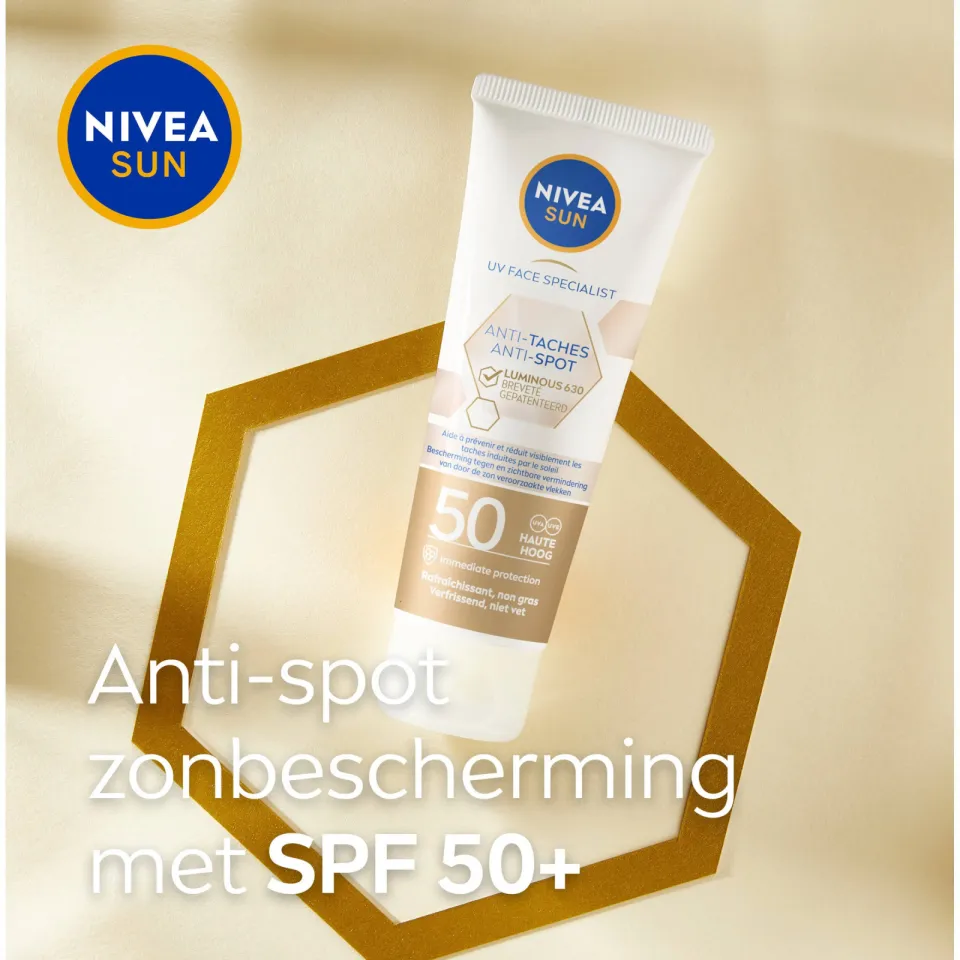 Nivea Sun Face Anti-Spot zonnefluide SPF 50+, foto 3