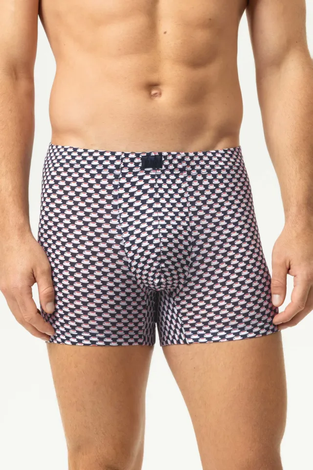 Mey Espresso Lovers shorty marine blauw