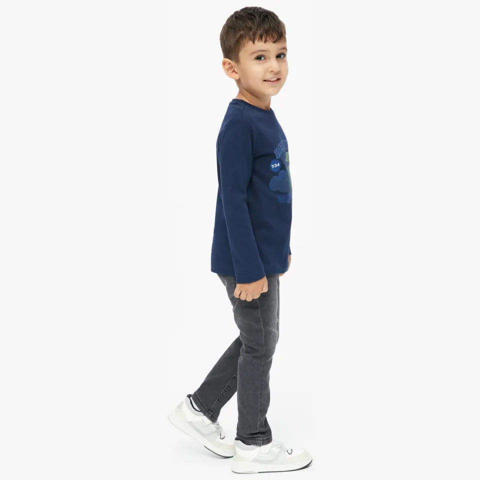 S.Oliver longsleeve donkerblauw, foto 5