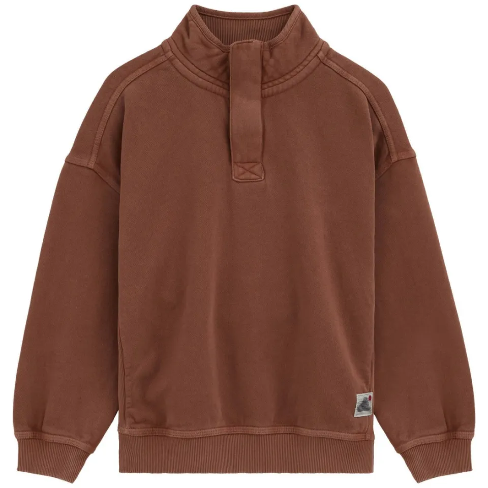 WE Fashion sweater - bruin, foto 2
