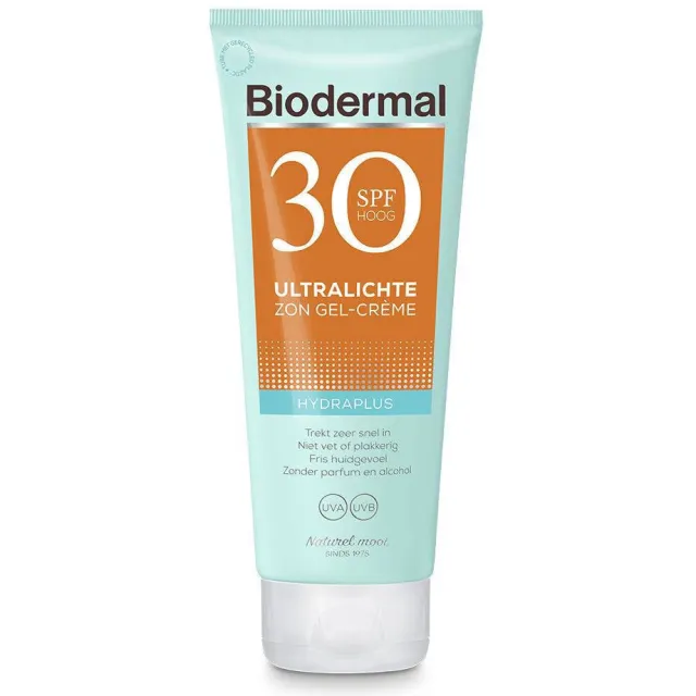 Biodermal Hydraplus ultralichte zon gel-crème SPF30
