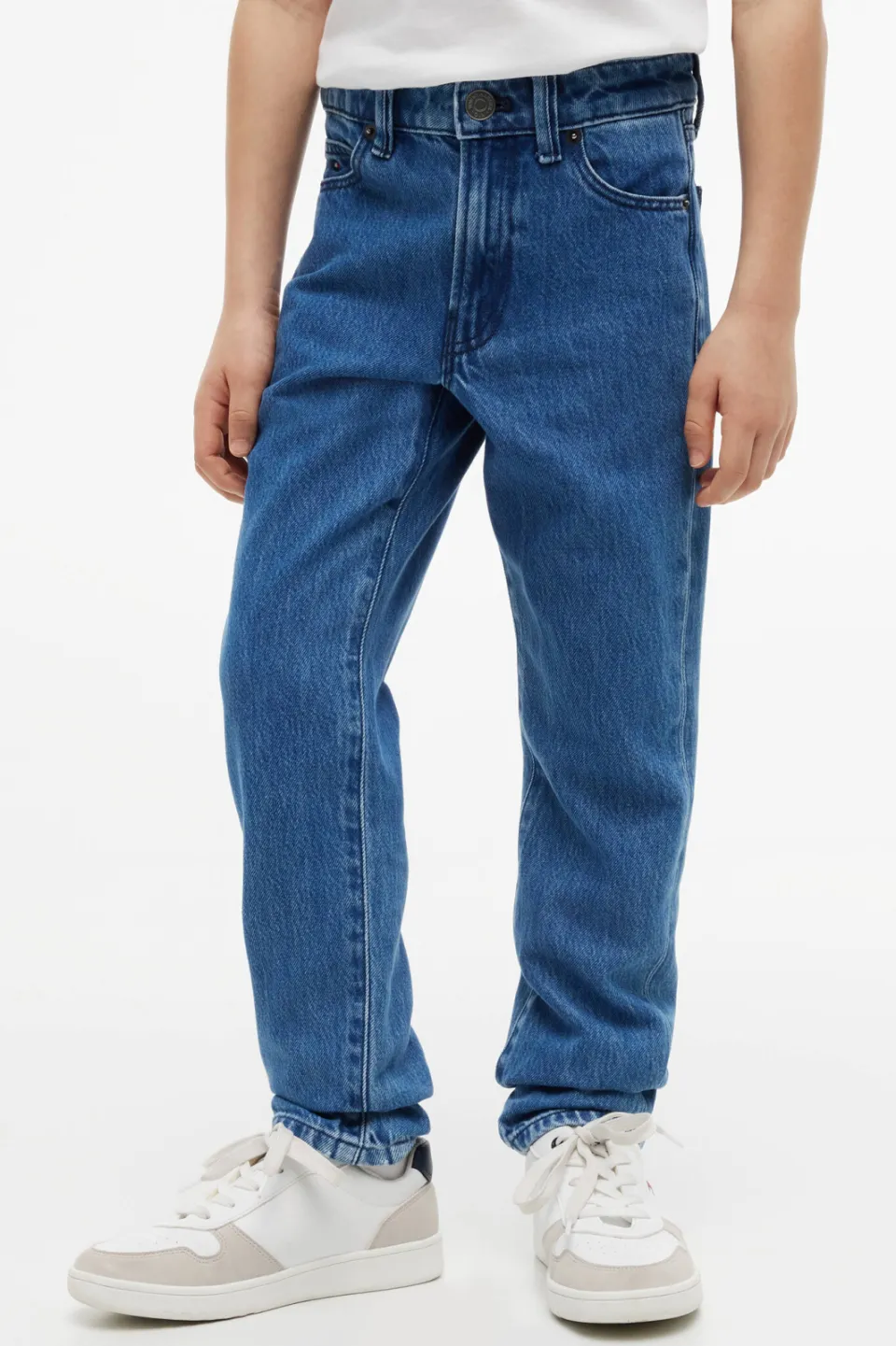 Tommy Hilfiger straight leg jeans - mediumblauw, foto 3