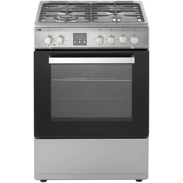 Etna FGV760RVS gasfornuis rvs
