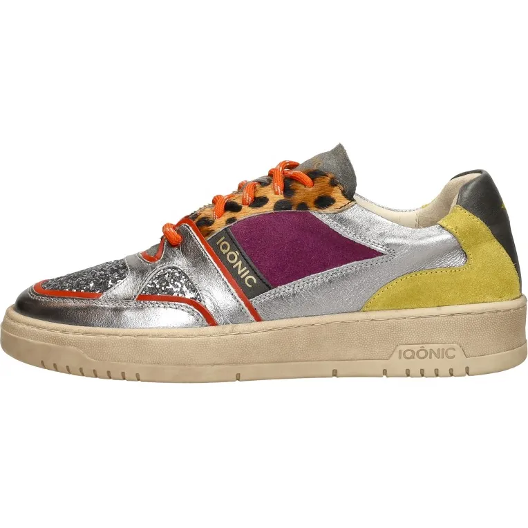 Iqonic lage sneaker zilver, foto 2