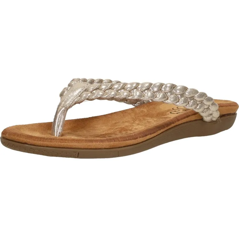 Sub55 Teenslippers goudkleur, foto 2