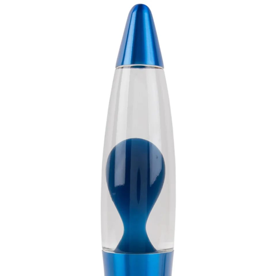 Leitmotiv Funky Rocket lavalamp blauw, foto 2