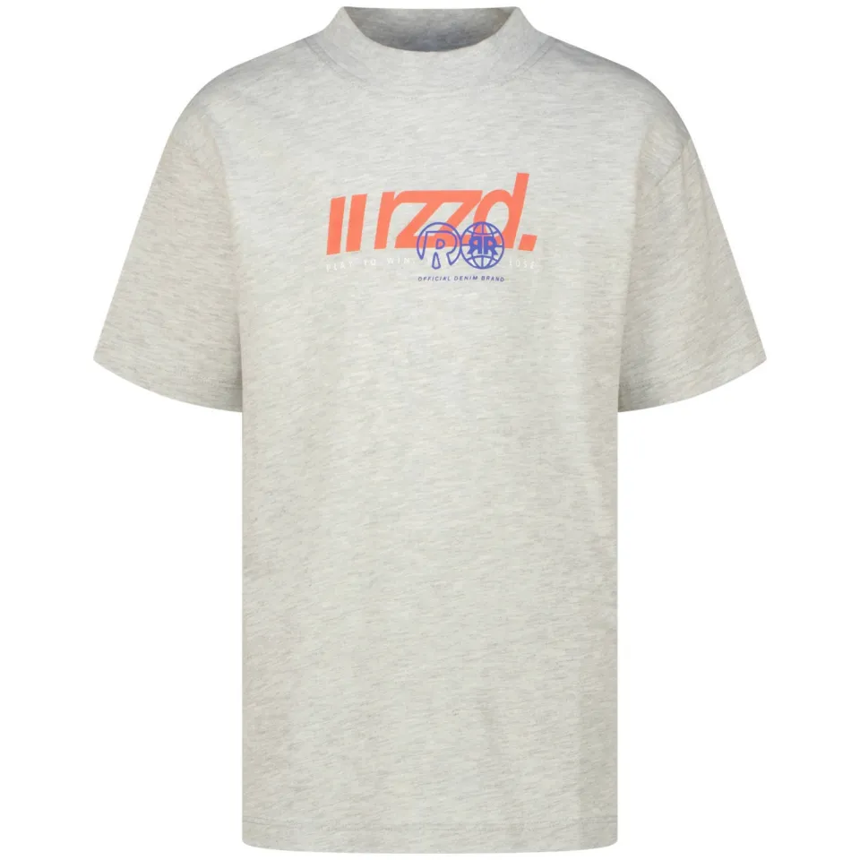 Raizzed T-shirt grijs melange, foto 2