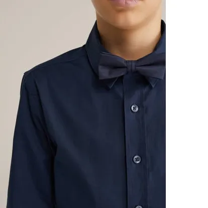 WE Fashion overhemd donkerblauw blue nights, foto 5