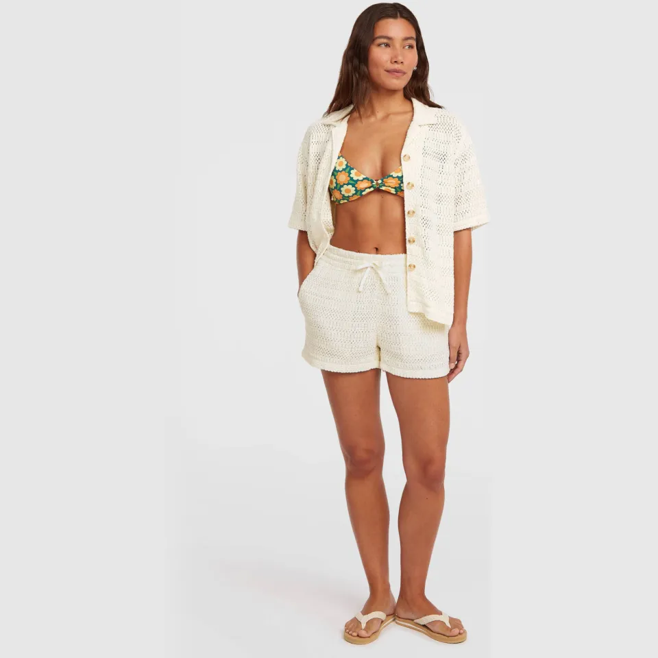 O'Neill O'Riginals Crochet short ecru