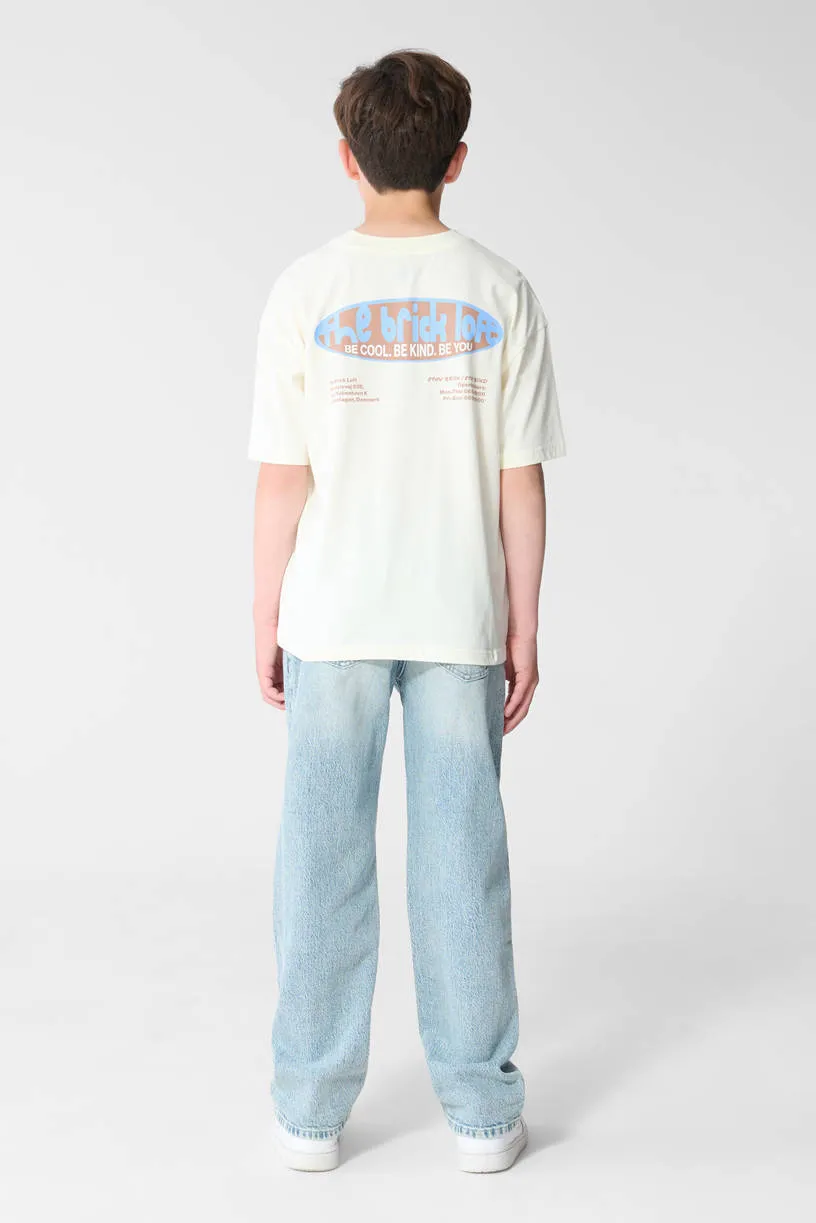 Shoeby baggy jeans - lichtblauw denim, foto 3