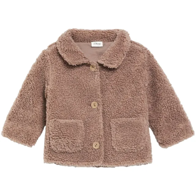 s.Oliver teddyjas taupe