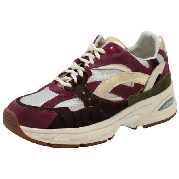 Iqonic Ease 1 lage sneakers bordeaux, foto 3