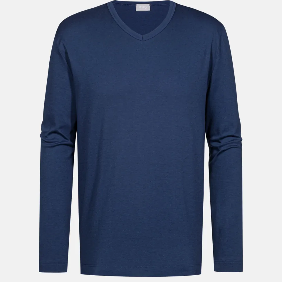 Mey T-shirt met lange mouwen Serie Solid Night Neptune neptunus, foto 4