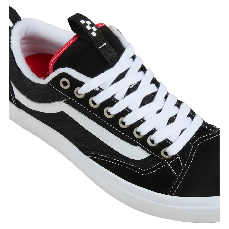 Vans Skate Old Skool 36+ sneakers zwart/wit/rood, foto 5