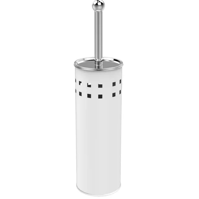 Sapho Toiletborstelhouder Sapho Simple Line Vrijstaand 28x10 cm Wit