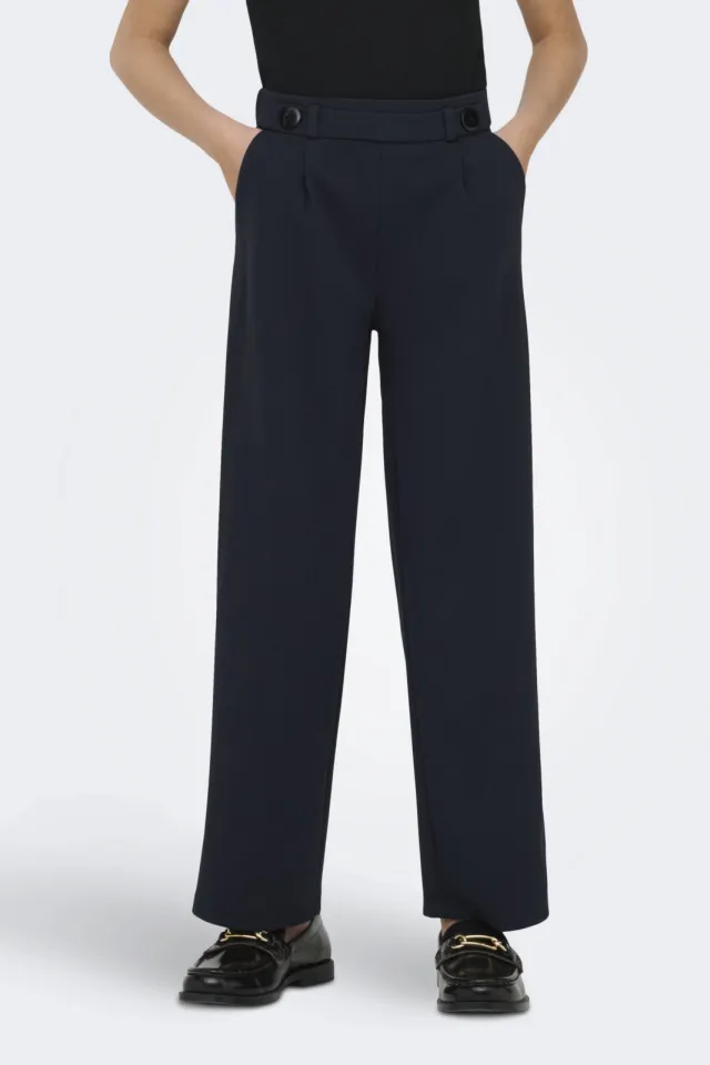 Only Kids Girl wide leg broek donkerblauw, foto 5