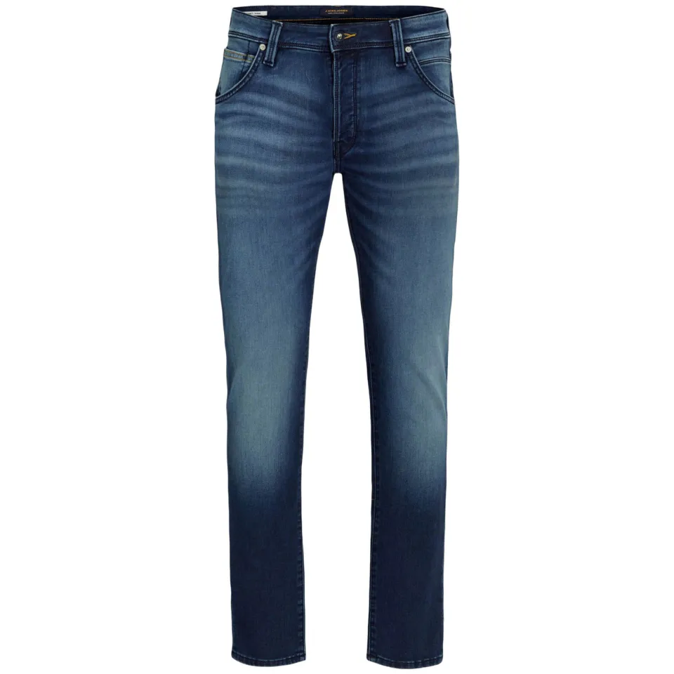 Jack & Jones JEANS INTELLIGENCE gebreide tapered jeans - blue denim, foto 2