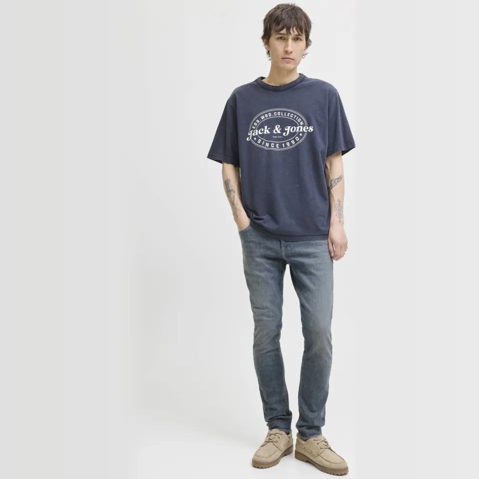 Jack & Jones JEANS INTELLIGENCE slim fit jeans - grey denim