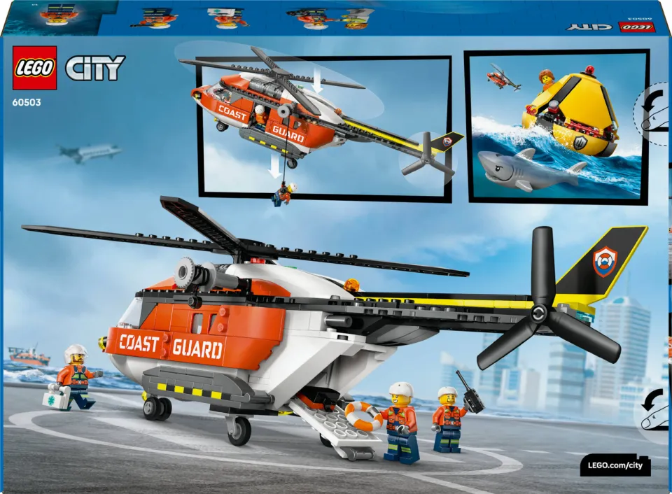 Lego City Kustwacht helikopter 60503, foto 3