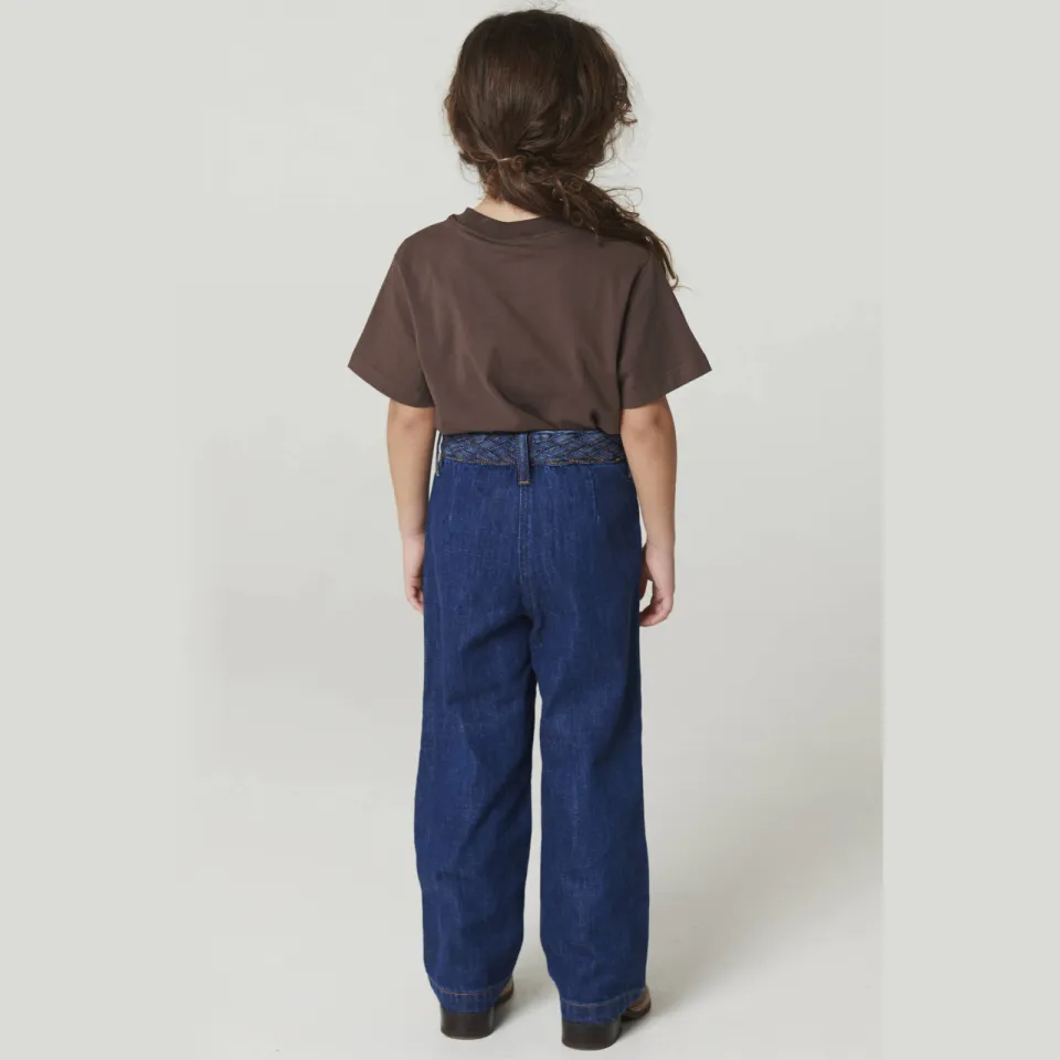 Copenhagen Colors loose fit jeans - indigo blue wash, foto 3