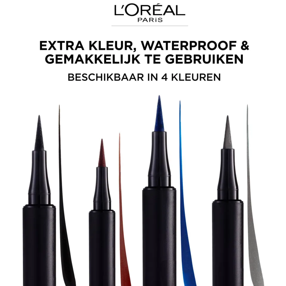 L'oréal Superliner Perfect Slim eyeliner 04 Navy blauw, foto 5