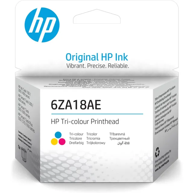 Hp 6ZA18AE driekleuren printkop cyaan