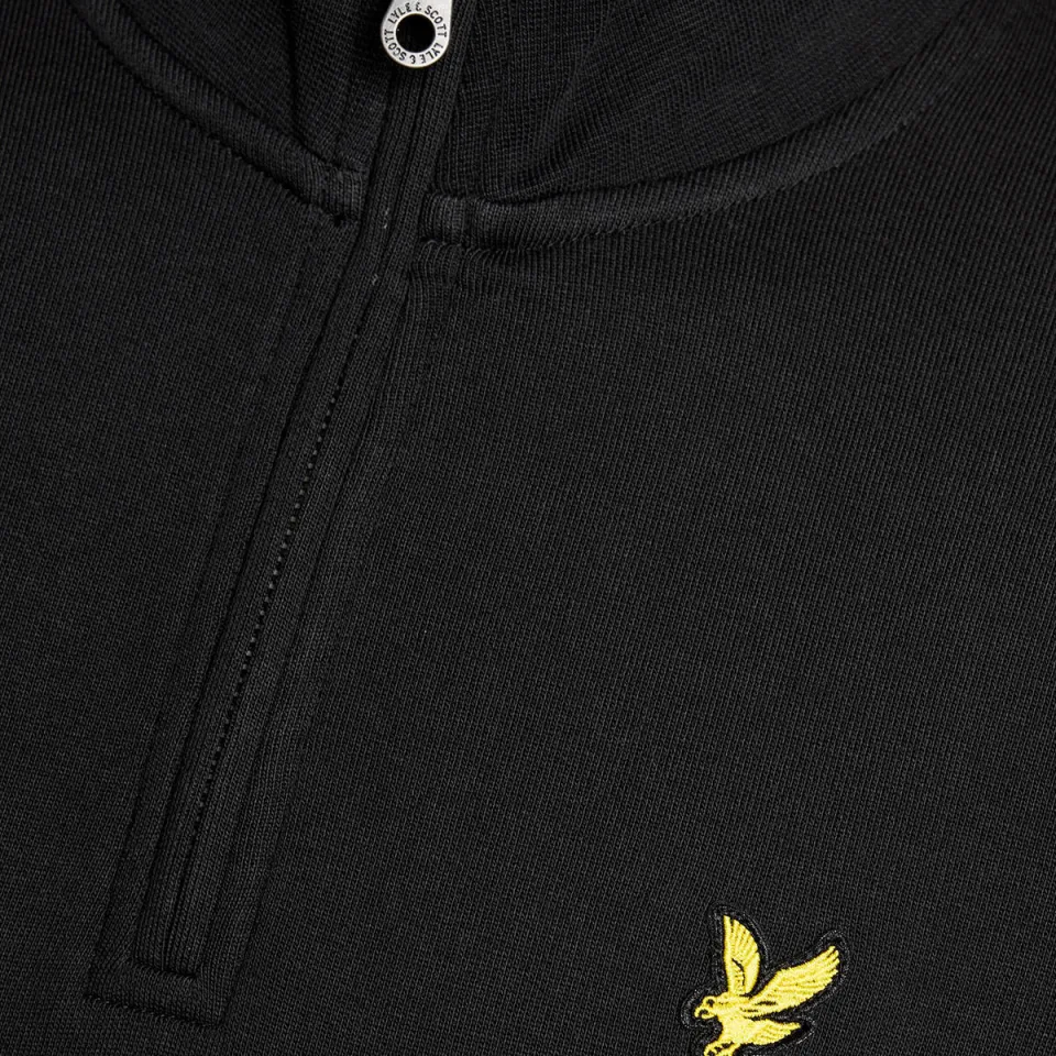 Lyle & Scott regular fit trui - jet black, foto 5