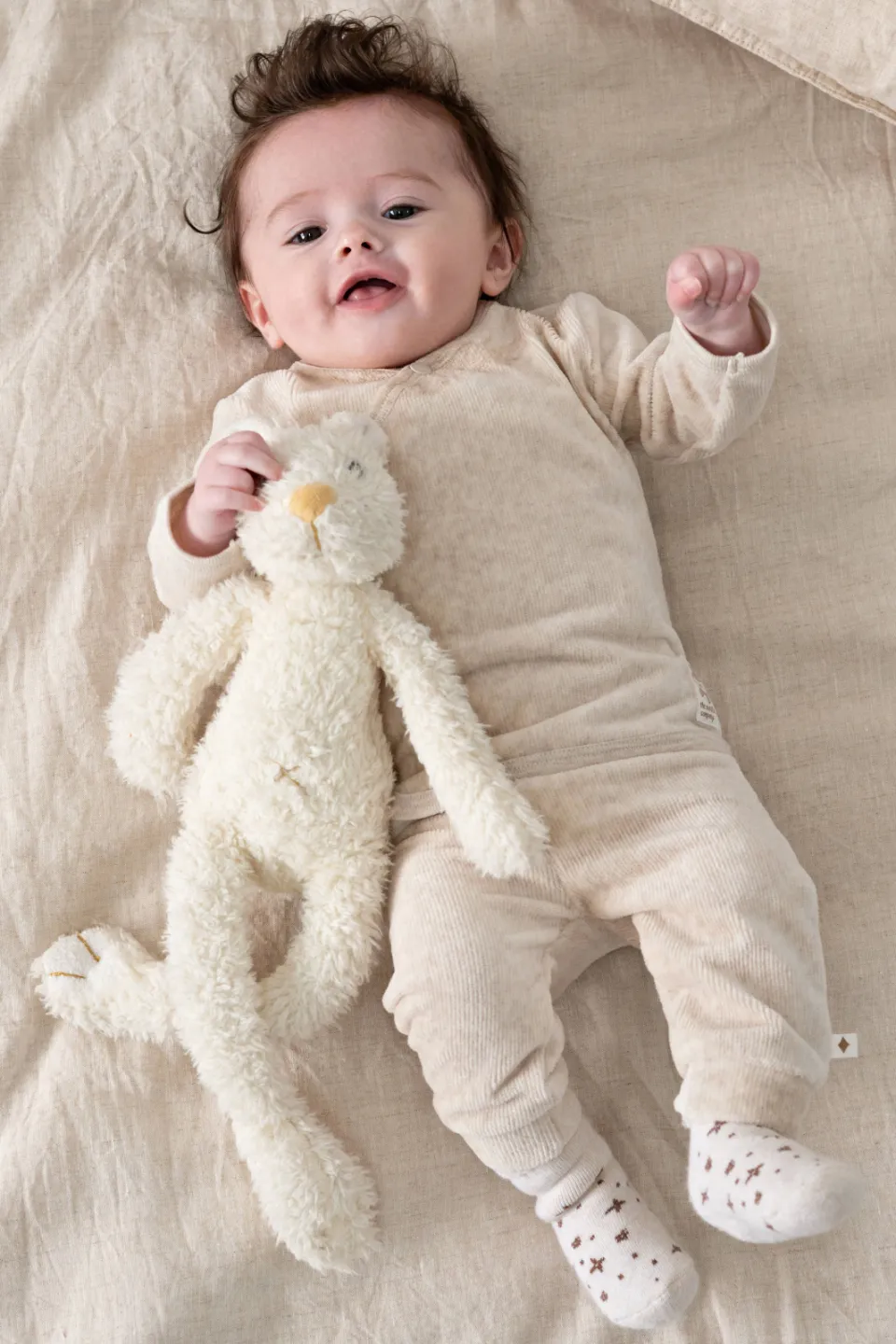 Feetje babybroek The Cuddle Company beige, foto 7