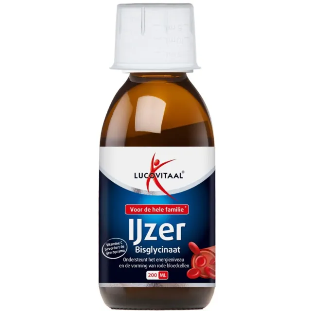 Lucovitaal 2+3 gratis: Lucovitaal IJzer Bisglycinaat 200 ml