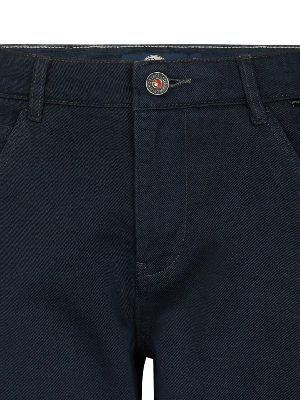 Petrol Industries relaxed casual broek donkerblauw, foto 8