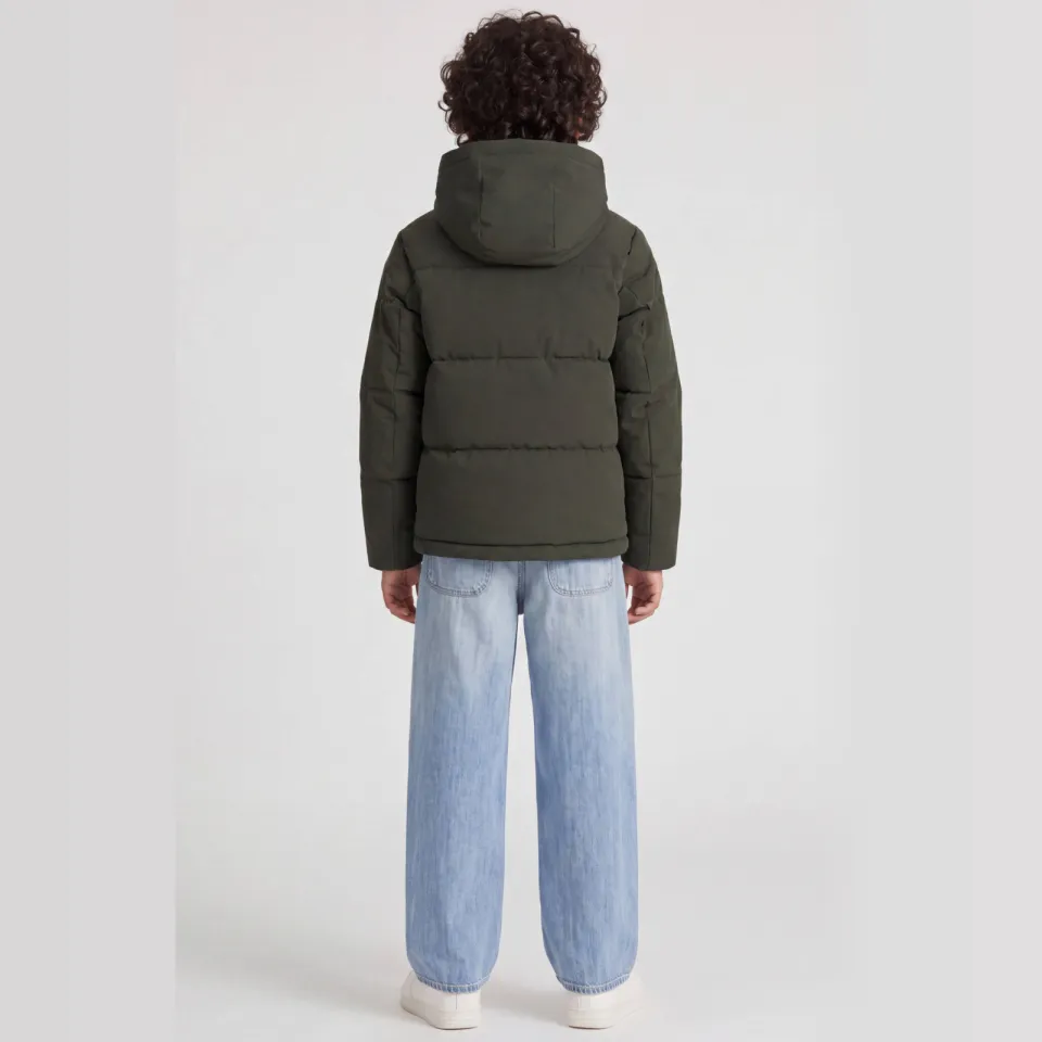 Jack & Jones Galaxy puffer winterjas groen, foto 5